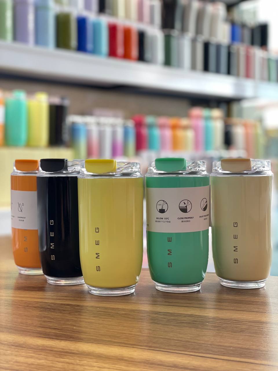 📣 تراول ماگ SMEG رنگی کوچک 380